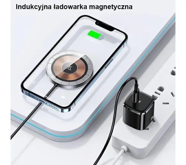 USAMS magnetic 15W Czarny