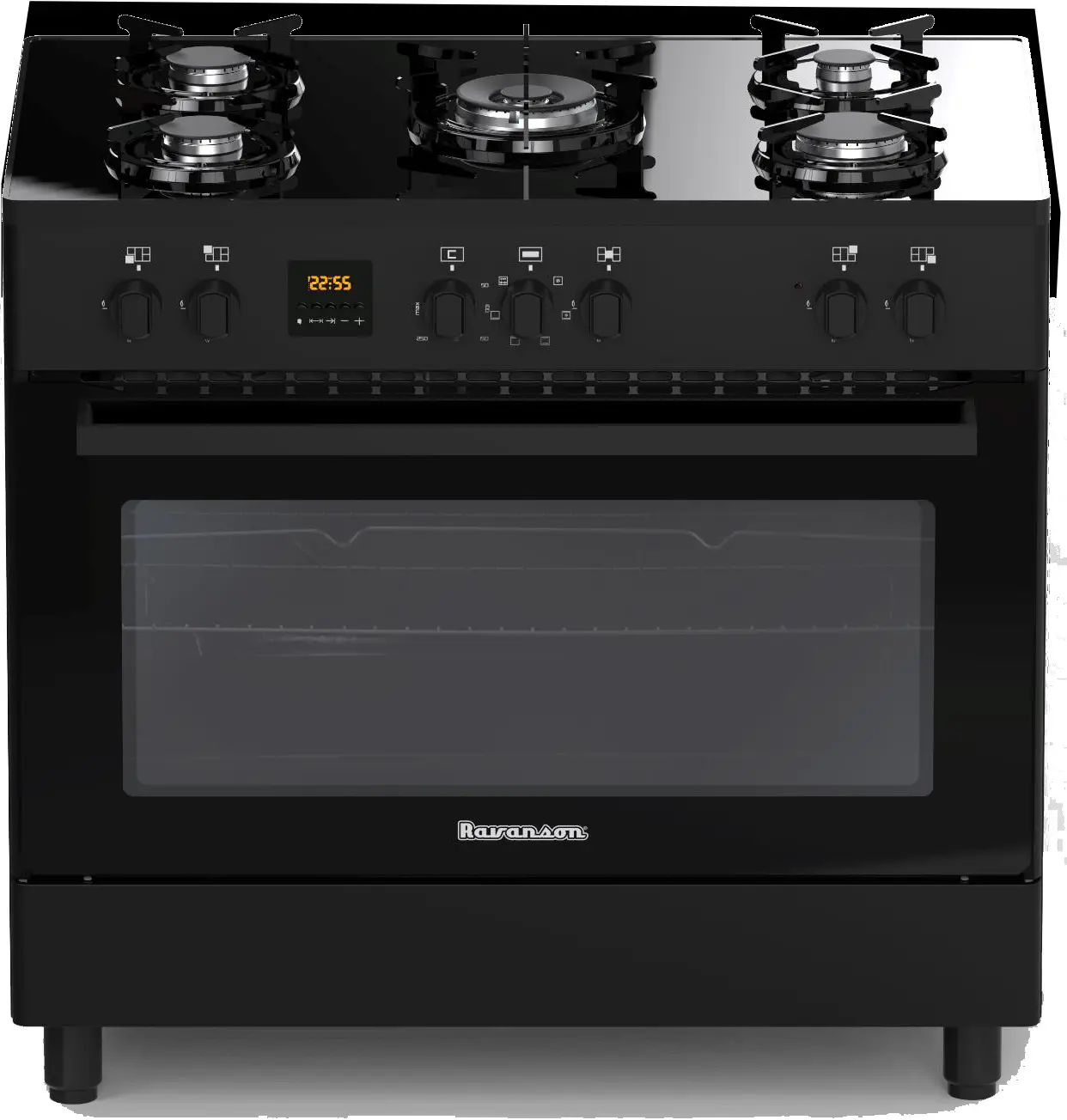 фото Комбінована плита Ravanson KWGE-K90B