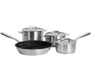 Fiskars All Steel KMTS 5704-2 Indukcja Stal nierdzewna 7 elementów - Kup na Raty - RRSO 0%