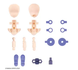 Model do składania Bandai 30MS OPTION PARTS SET 11 (FANG COSTUME) [COLOR A]