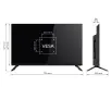 Telewizor KIVI 32H730QB 32" LED HD Ready Android TV DVB-T2