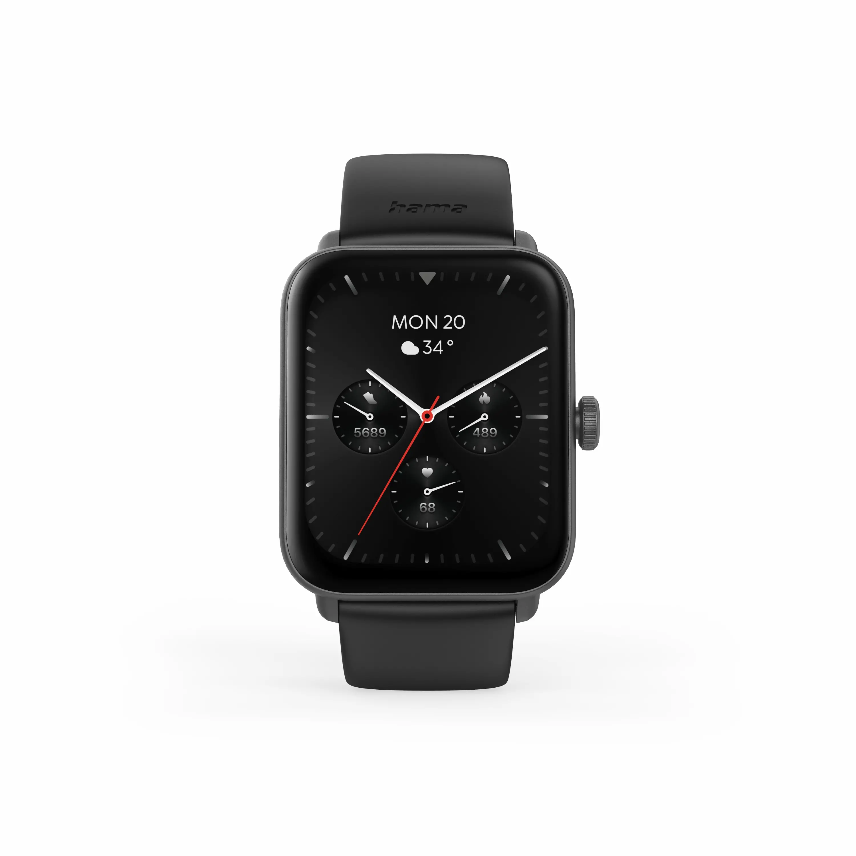 фото Смарт-годинник Hama Fit Watch 6010 Black