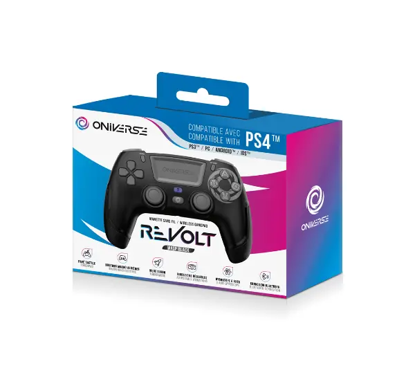 Oniverse Revolt Wasp Black do PC PS4, PS3 Android iOS Bezprzewodowy Czarny - Kup na Raty - RRSO 0%