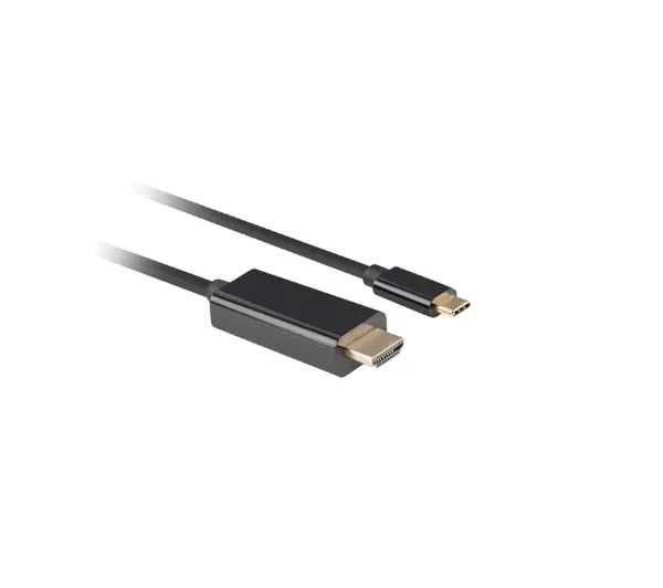 Lanberg USB-C do HDMI 4K 60Hz 3m Czarny