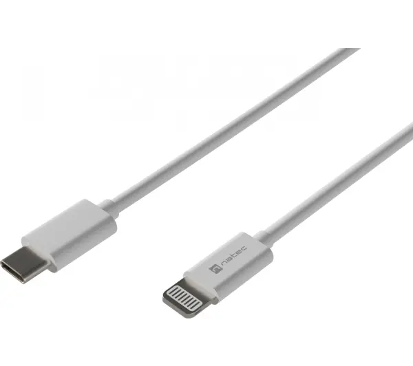 Natec USB-C do Lightning 1m Biały