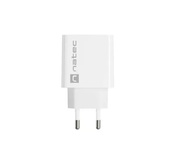Natec Ribera 1x USB-C 20W Biały