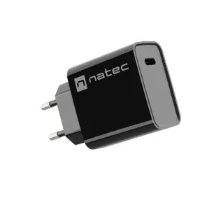 Natec Ribera 1x USB-C 20W Czarny