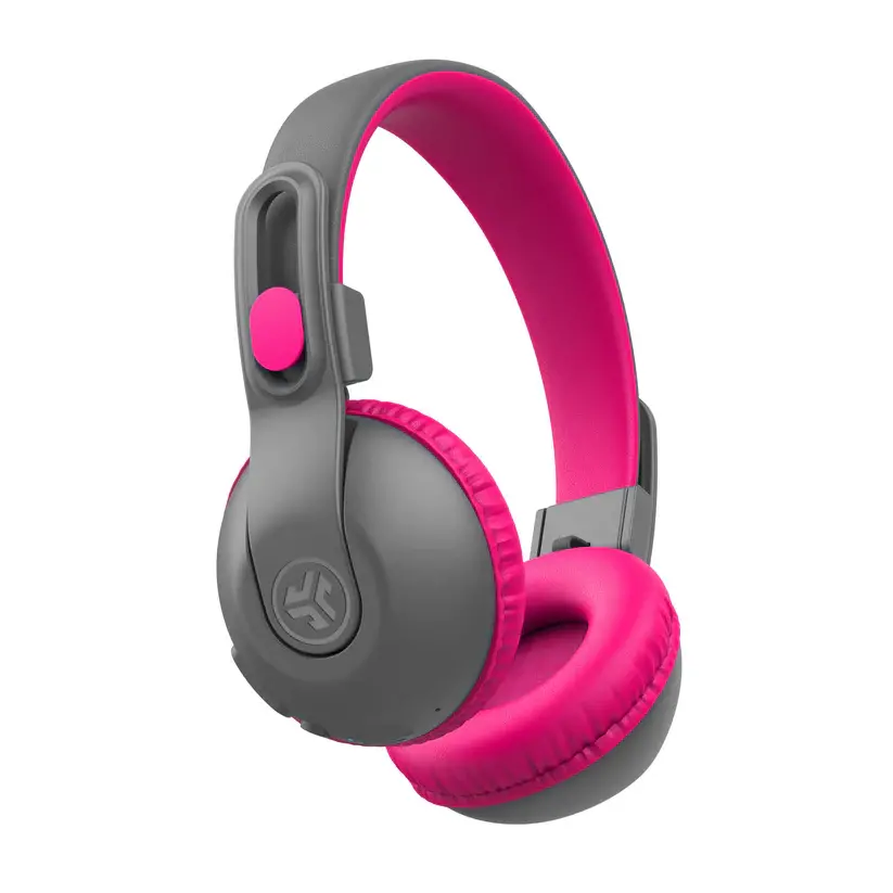 фото Навушники з мікрофоном JLab JBuddies Studio 2 Wireless Gray/Pink