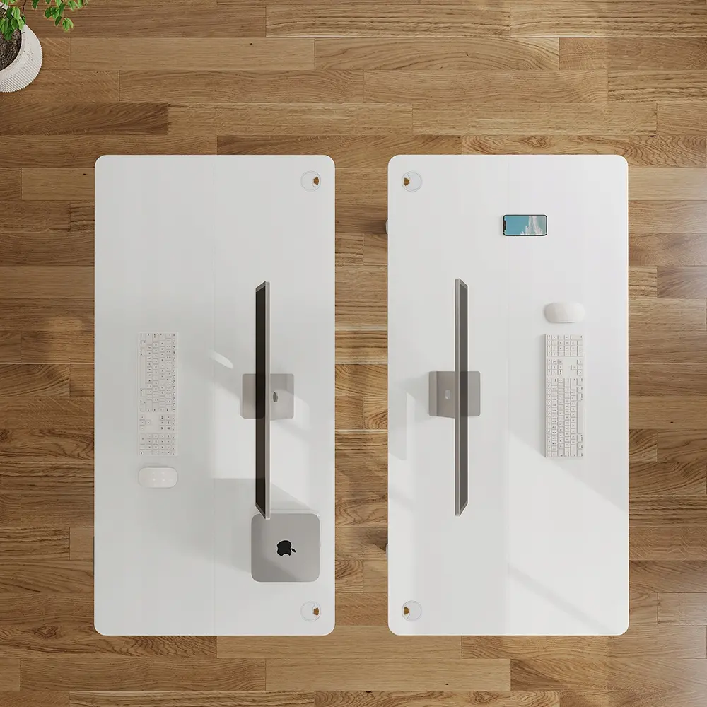 фото Геймерський ігровий стіл Black Point Ibuki 140 White