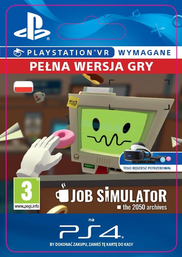 Job Simulator [kod aktywacyjny] Gra na PS4 (Kompatybilna z PS5) - Dobra ...