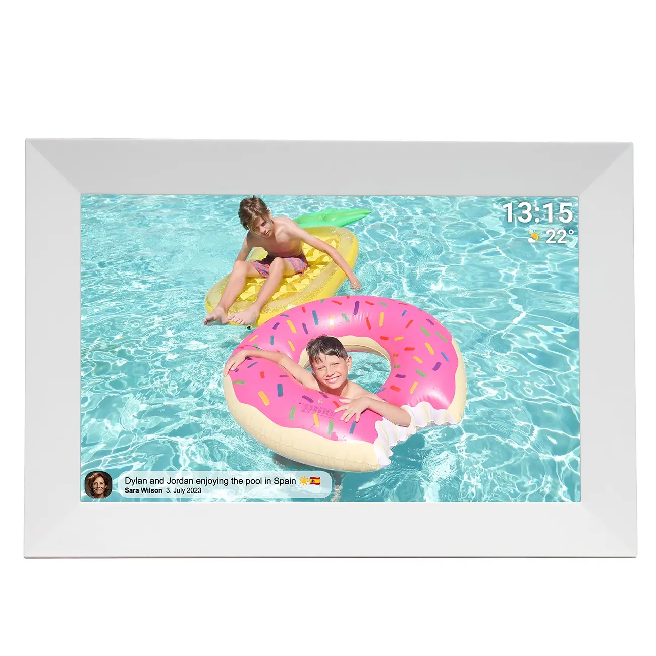 Cyfrowa ramka Denver Frameo 10,1" PFF-1024W Biały