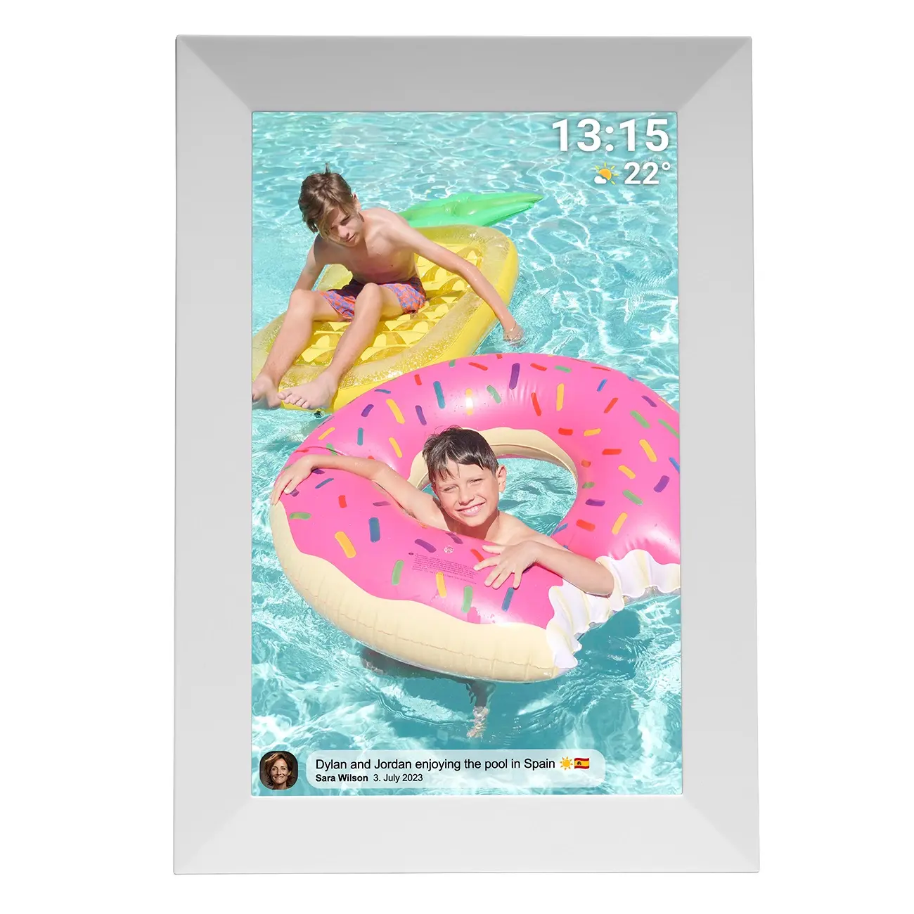 фото Цифрова фоторамка Denver Frameo 10,1 PFF-1024W