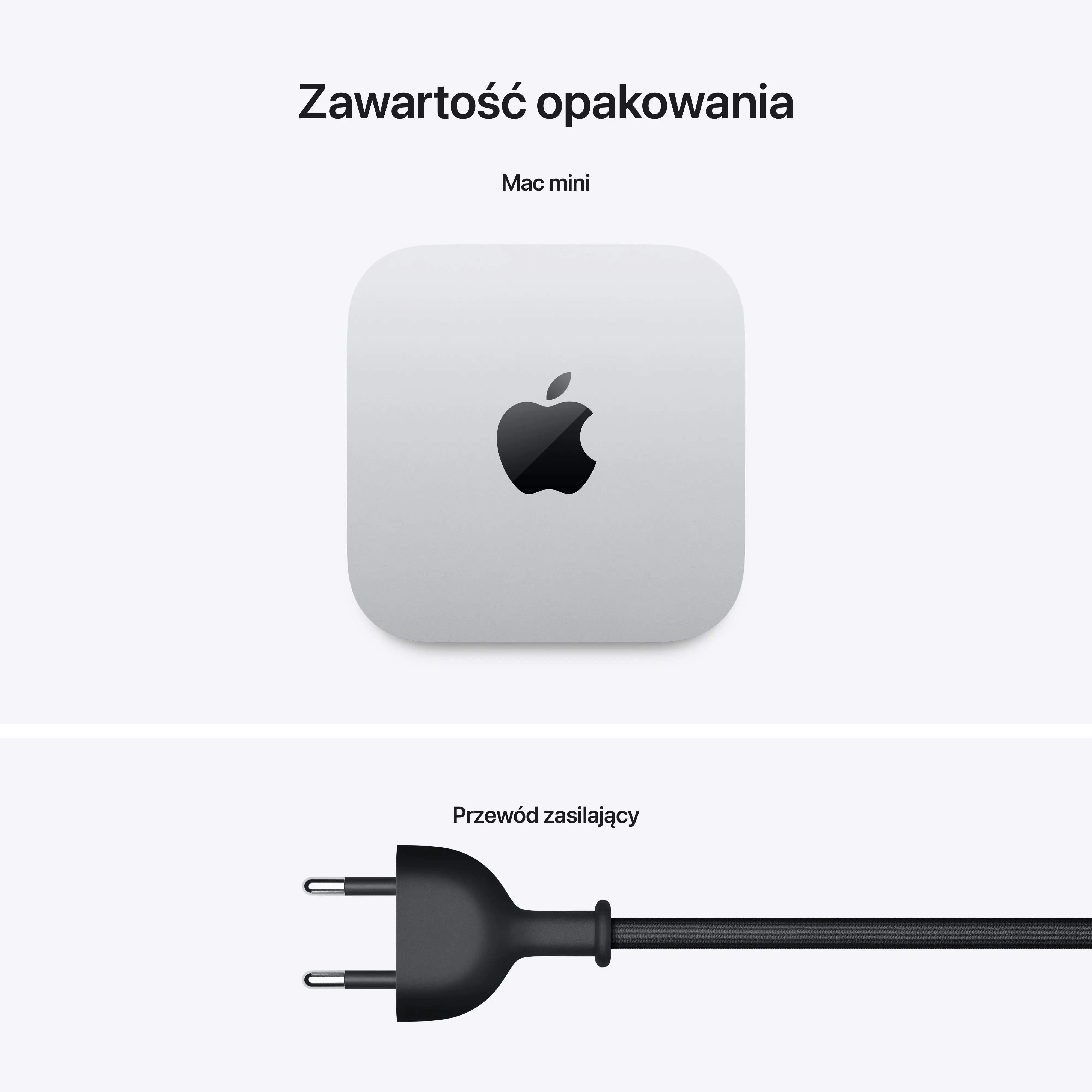 MiniPC Apple Mac Mini 2024 M4 Pro 12-rdzeni 24GB RAM 512GB Dysk SSD macOS