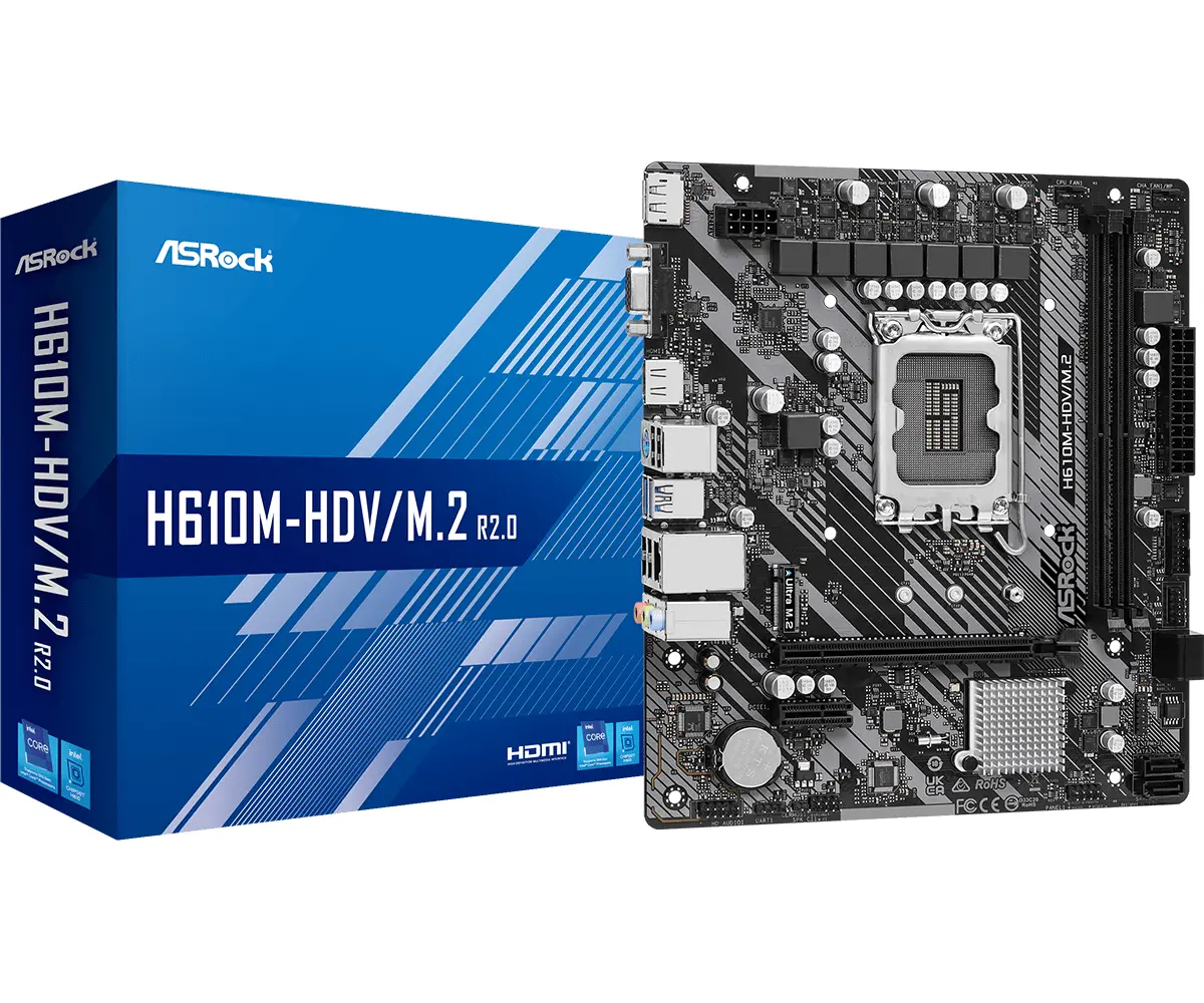 Płyta główna ASrock H610M-HDV/M.2 R2.0 DDR4
