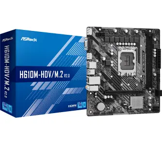 Płyta główna ASrock H610M-HDV/M.2 R2.0 DDR4