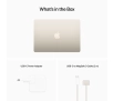 Apple MacBook Air 13,6" M2 16GB RAM 256GB Dysk macOS Księżycowa Poświata