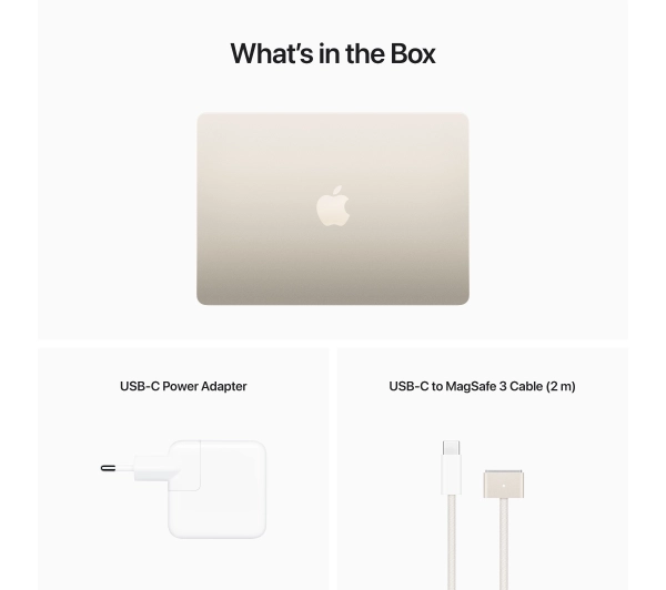 Apple MacBook Air 13,6" M2 16GB RAM 256GB Dysk macOS Księżycowa Poświata - Kup na Raty - RRSO 0%