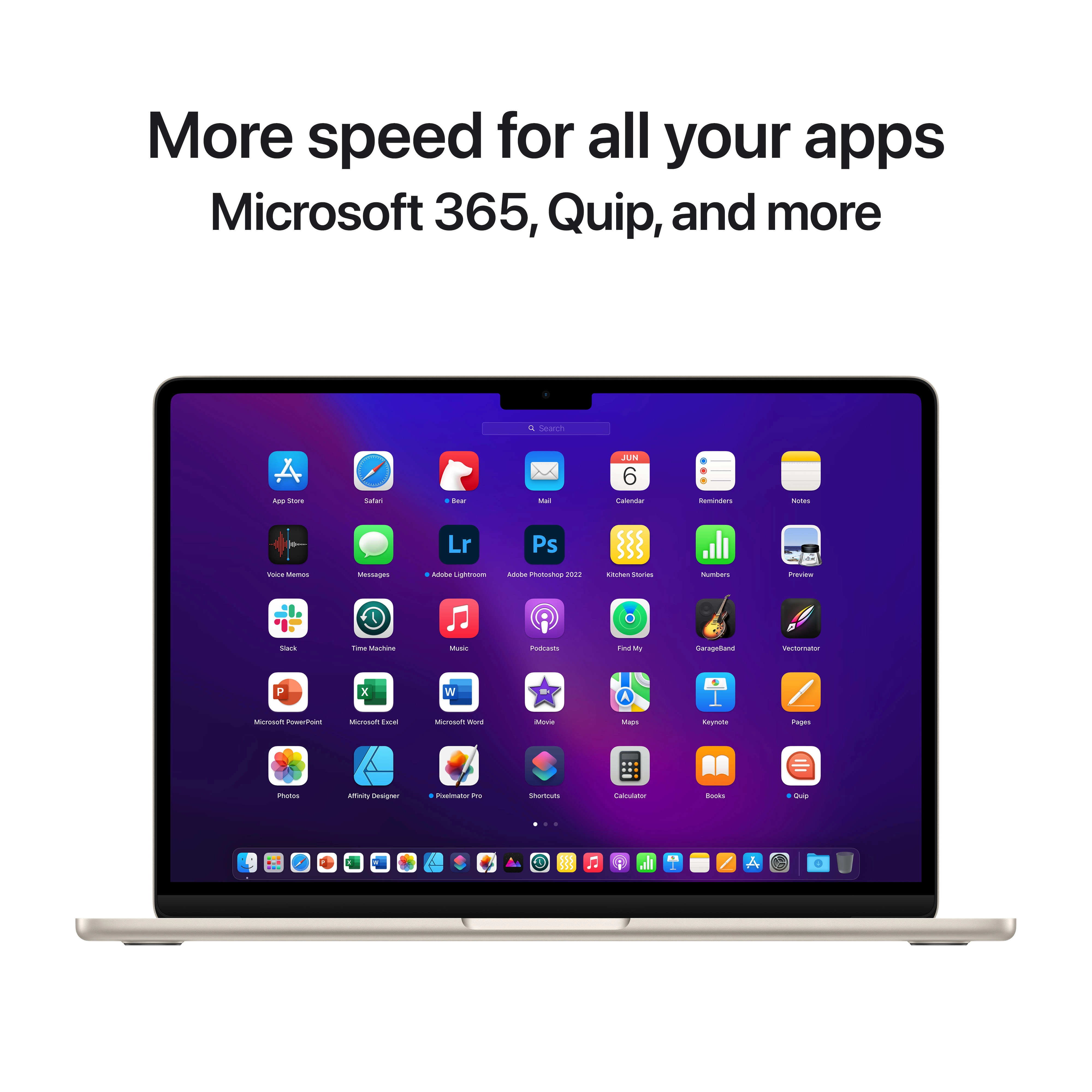 Apple MacBook Air 13,6" M2 16GB RAM 256GB Dysk macOS Księżycowa Poświata