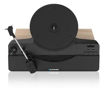 Gramofon Blaupunkt VT100BK Automatyczny Napęd paskowy Przedwzmacniacz Bluetooth Czarny