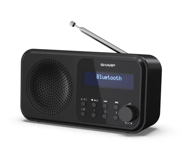Sharp Tokyo DR-P421 BK Radio FM, DAB+ Czarny