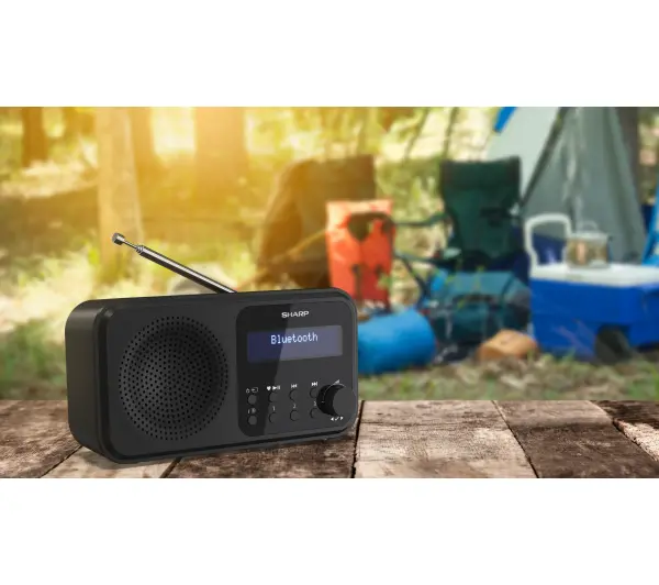 Sharp Tokyo DR-P421 BK Radio FM, DAB+ Czarny