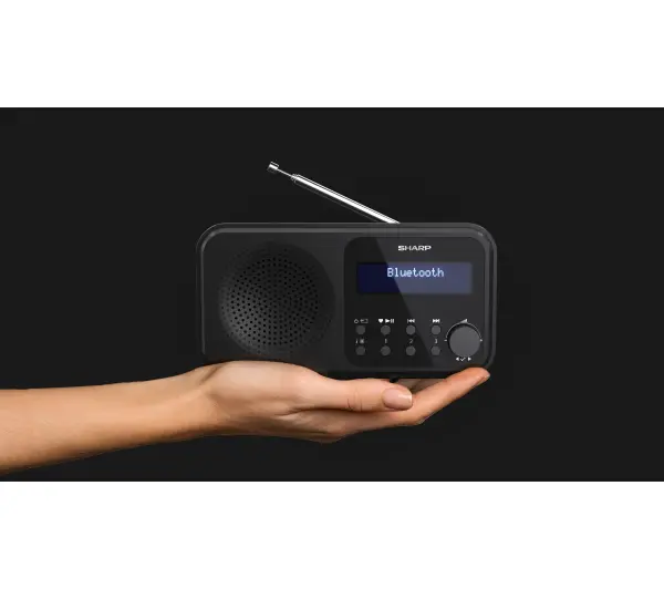 Sharp Tokyo DR-P421 BK Radio FM, DAB+ Czarny