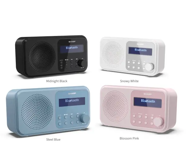 Sharp Tokyo DR-P421 BK Radio FM, DAB+ Czarny