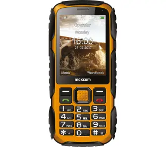 Telefon Maxcom MM920 L Strong Żółty