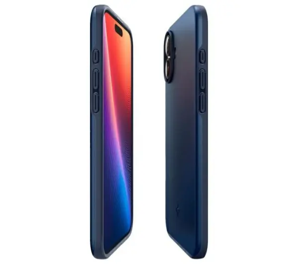 Spigen Thin Fit MagSafe do iPhone 16 Granatowy