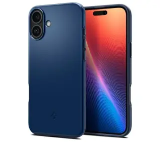 Spigen Thin Fit MagSafe do iPhone 16 Granatowy