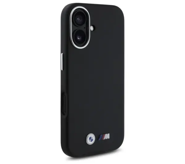BMW M Smooth Full Wrapped Metal do iPhone 16 Czarny