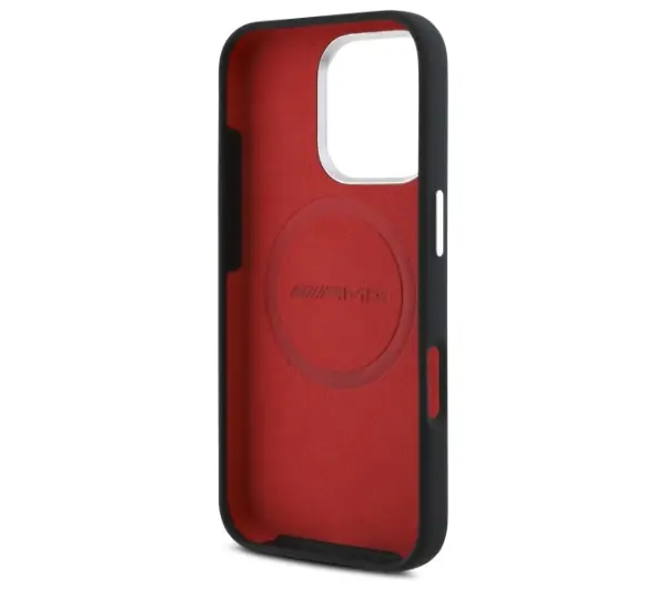 Mercedes-Benz Silicone Graphics MagSafe do iPhone 16 Pro Max Czarny