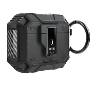 Etui na słuchawki Beline Click Cover AirPods 4 Czarny