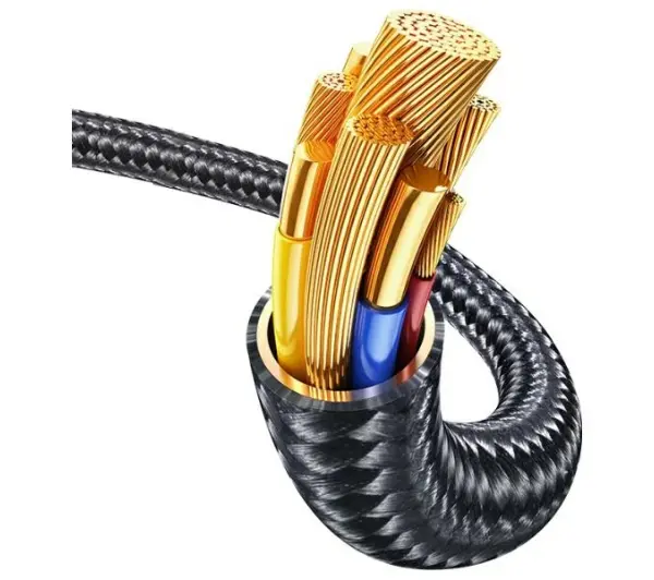 USAMS USB-C do USB-C 100W 1,2m Czarny