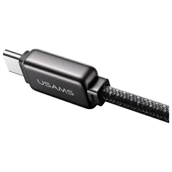 Kabel USAMS USB-C do USB-C 100W 1,2m Czarny