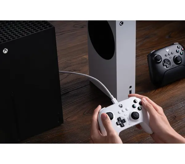 8BitDo Ultimate 3-mode Controller do PC, Xbox, Android Bezprzewodowy Biały