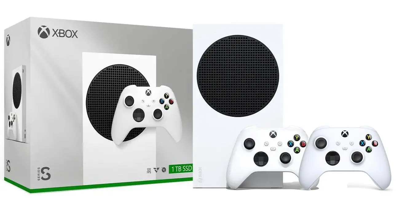 Konsola Xbox Series S 1TB Biały + Dodatkowy Pad Biały