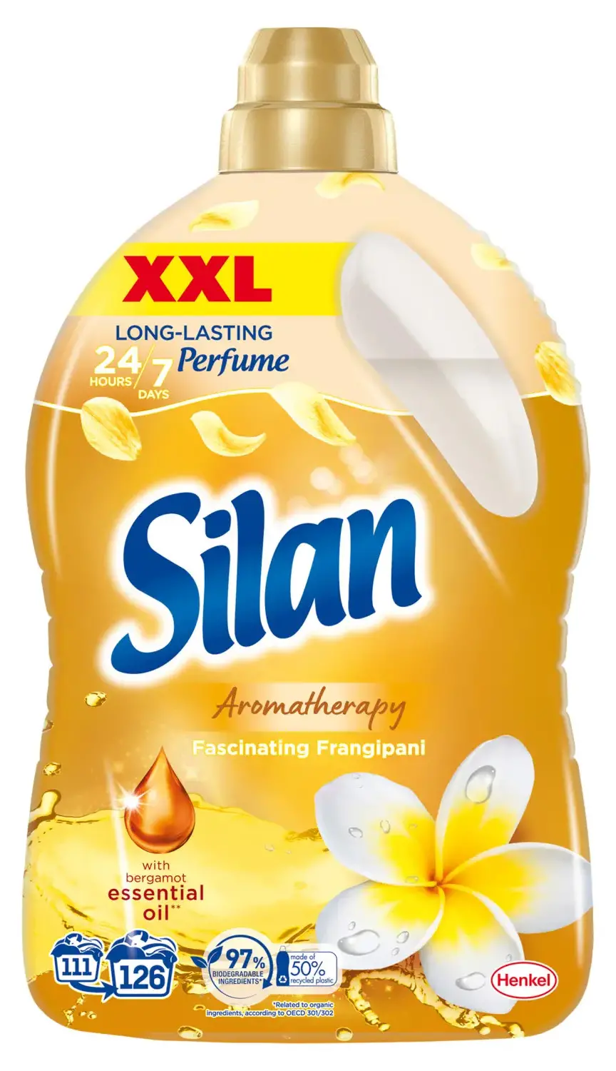 Płyn do płukania Silan Aromatherapy Fascinating Frangipani 126 prań 2,772l