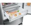 Lodówka Haier Seria 5 HTW5618ENMG Pełny No Frost 185cm Komora świeżości Zdalne sterowanie Inox