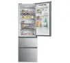 Lodówka Haier Seria 5 HTW5618ENMG Pełny No Frost 185cm Komora świeżości Zdalne sterowanie Inox