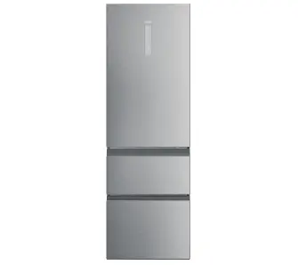 Lodówka Haier Seria 5 HTW5618ENMG Pełny No Frost 185cm Komora świeżości Zdalne sterowanie Inox