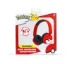 Słuchawki bezprzewodowe z mikrofonem OTL Technologies Pokémon Pokeball Wireless Dla Dzieci Nauszne Czerwono-czarny