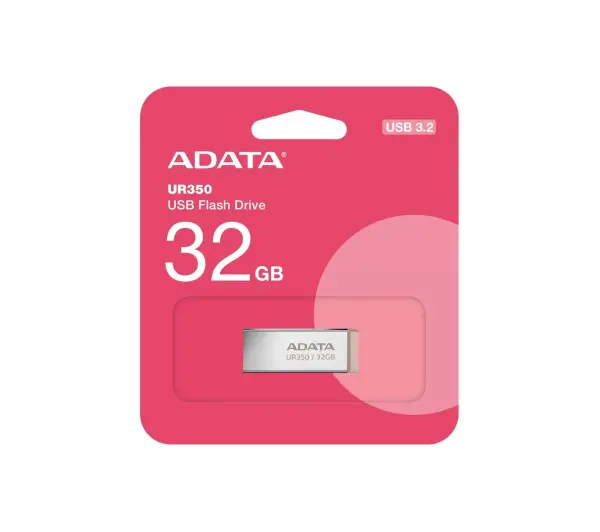 Adata UR350 32GB USB 3.2 Srebrno-brązowy