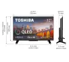 Telewizor Toshiba 32QV2F63DG 32" QLED Full HD Smart TV DVB-T2