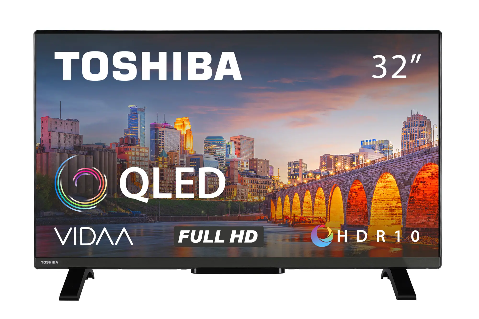 Telewizor Toshiba 32QV2F63DG 32" QLED Full HD Smart TV DVB-T2
