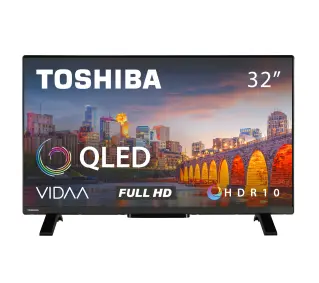 Toshiba 32QV2F63DG 32" QLED Full HD Smart TV DVB-T2 - Kup na Raty - RRSO 0%