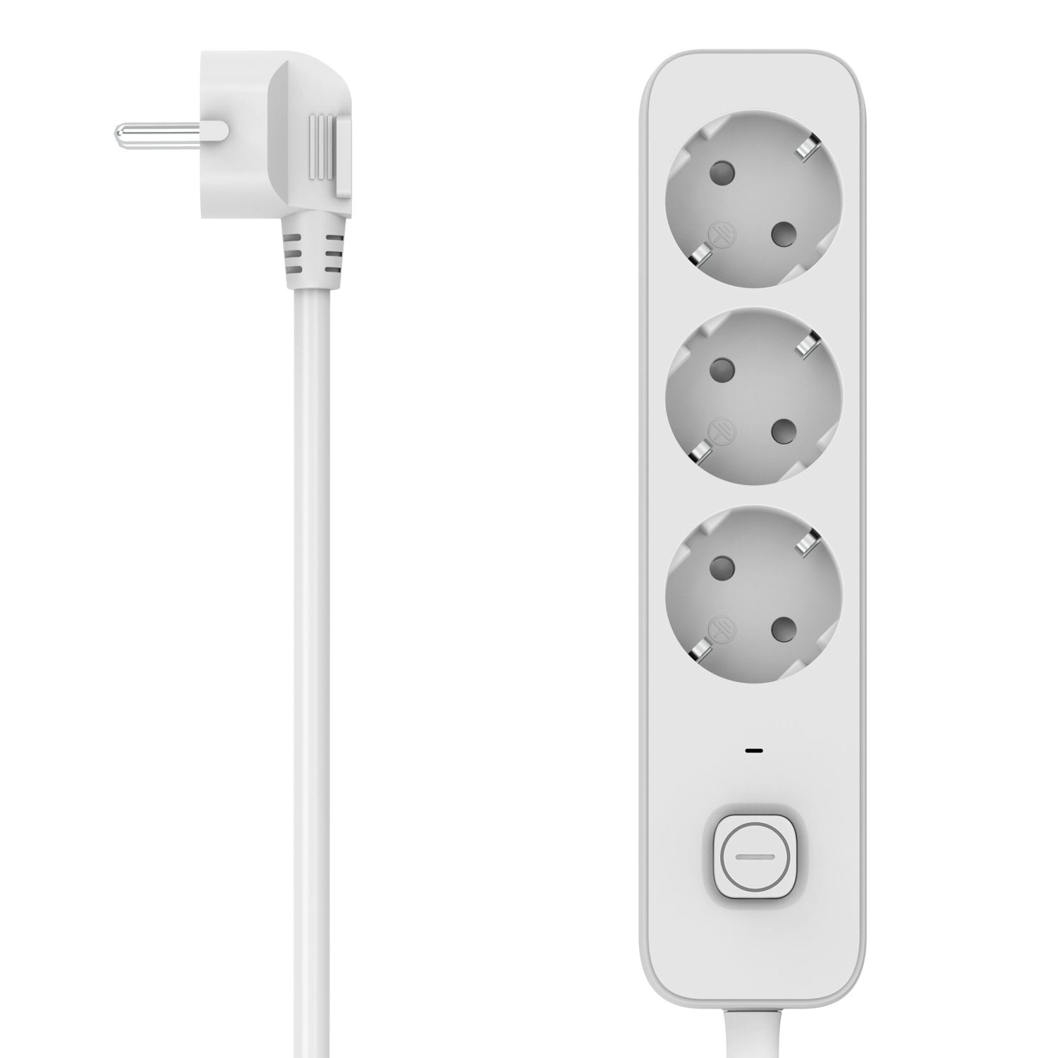 Listwa Hama 116077 3 gniazda 1,4m Biały