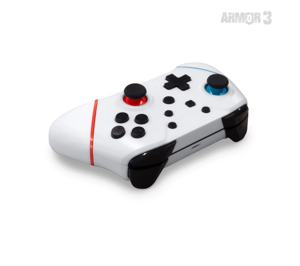 Armor3 NuChamp Wireless Game Controller do Nintendo Switch Bezprzewodowy Biały