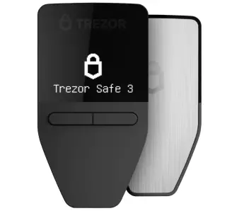 Portfel kryptowalut Trezor Safe 3 Srebrny