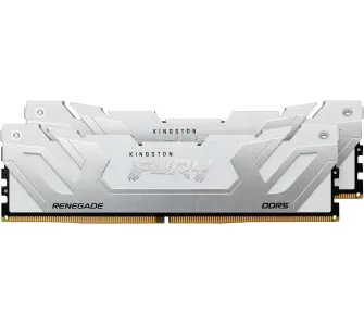 Pamięć RAM Kingston FURY Renegade DDR5 48GB (2 x 24GB) 8400 CL40 Biało-srebrny
